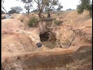 natural untreated sapphire mining