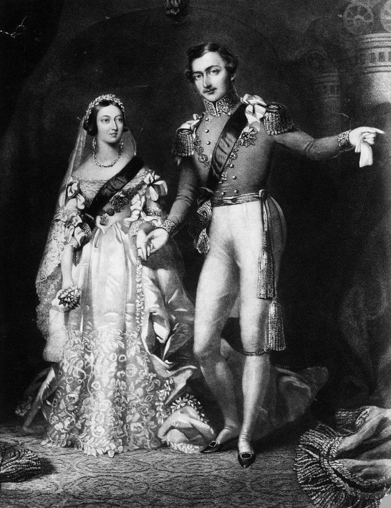 wedding of Queen Victoria and Prince Albert