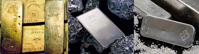 three precious metals