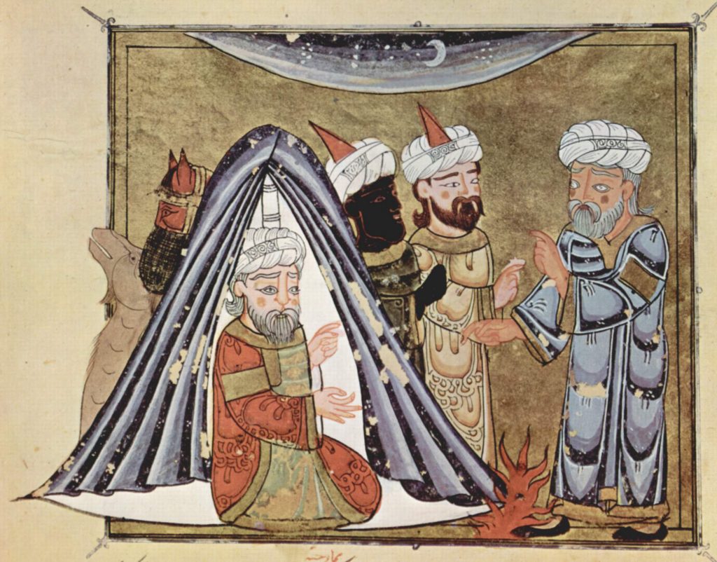 Al-Harith painting depiction