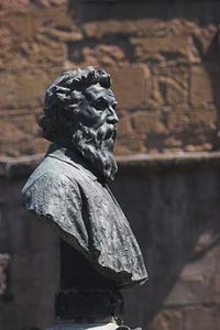 bust of the artist Cellini