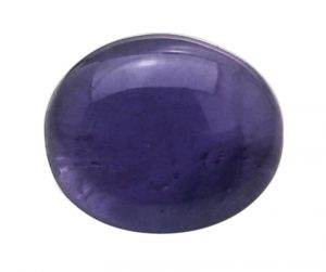 purple cabochon sapphire