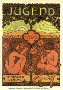 Die Jugend Art Nouveau poster
