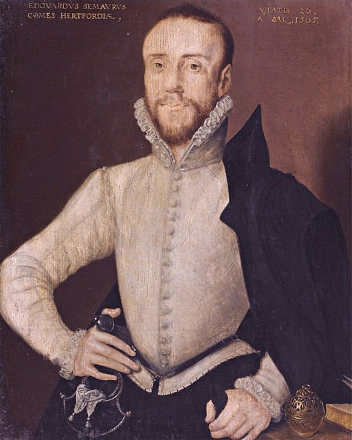 Edward Seymour married Catherine Grey