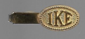 Ike Eisenhower campaign tie bar