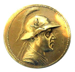 solid gold ancient coin
