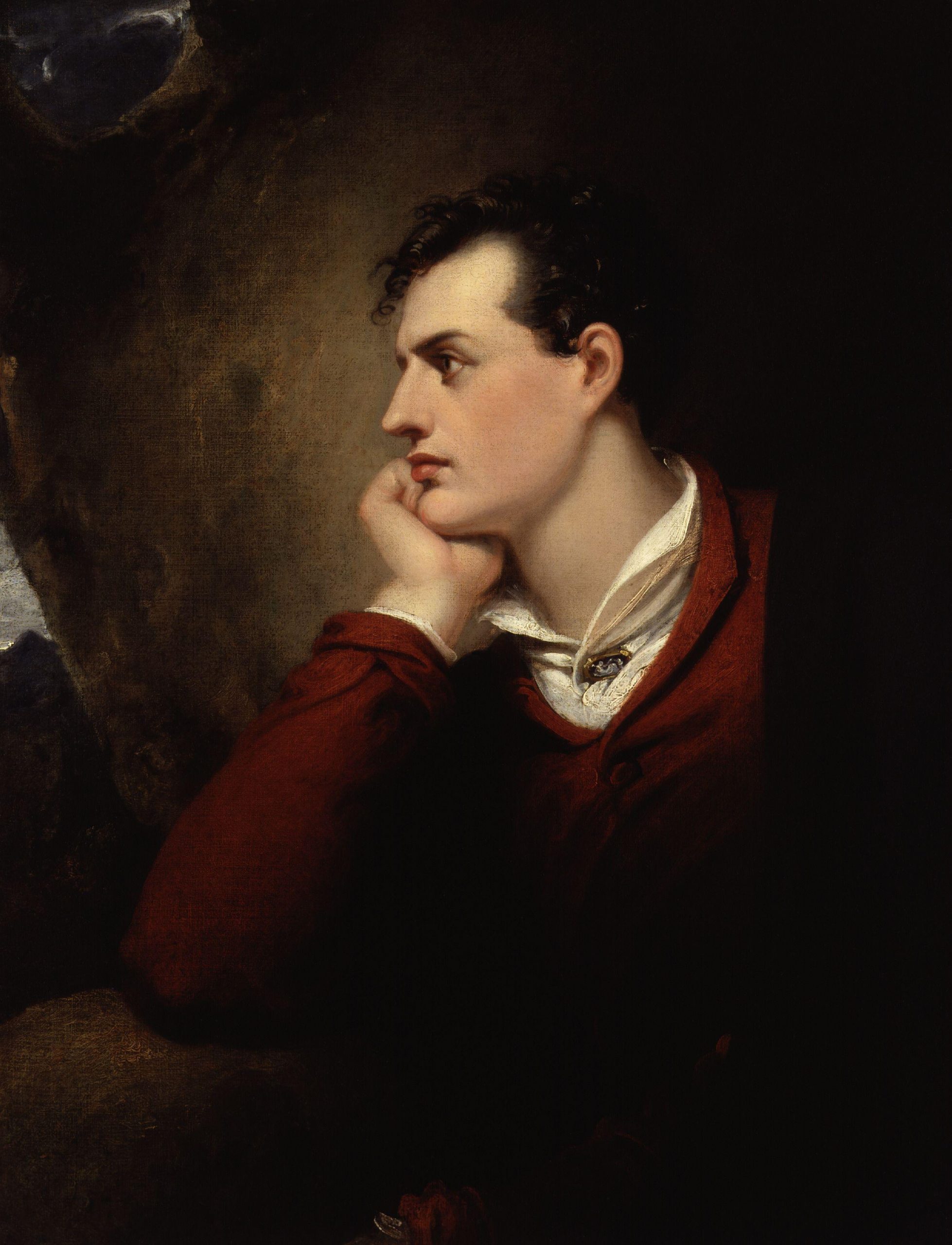 Lord Byron portrait love ring