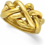 gold puzzle ring