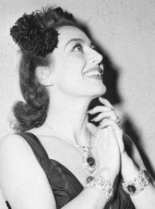 Joan Crawford star sapphires
