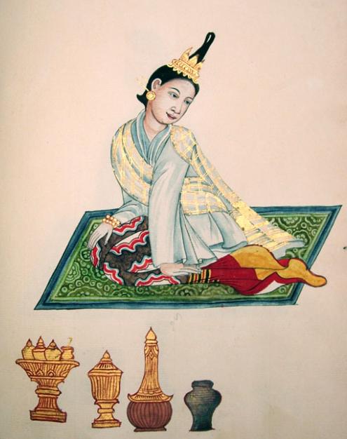 Wife of a Burmese King's Merchant
