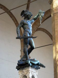 Cellini's statue in Florence