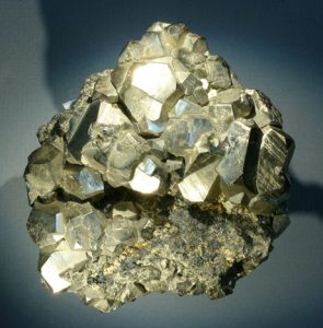 pyrite crystals