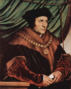 Sir Thomas More wearing necklace