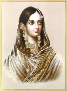 Zeenat Mahal wife of Bahadur Shah II