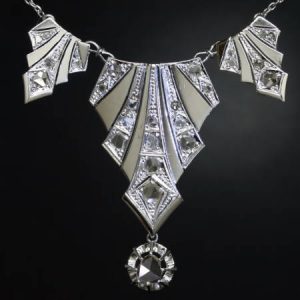diamond collar necklace