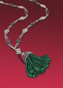 Art Deco gemstone sautoir