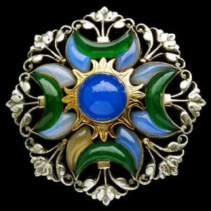 arts and crafts brooch