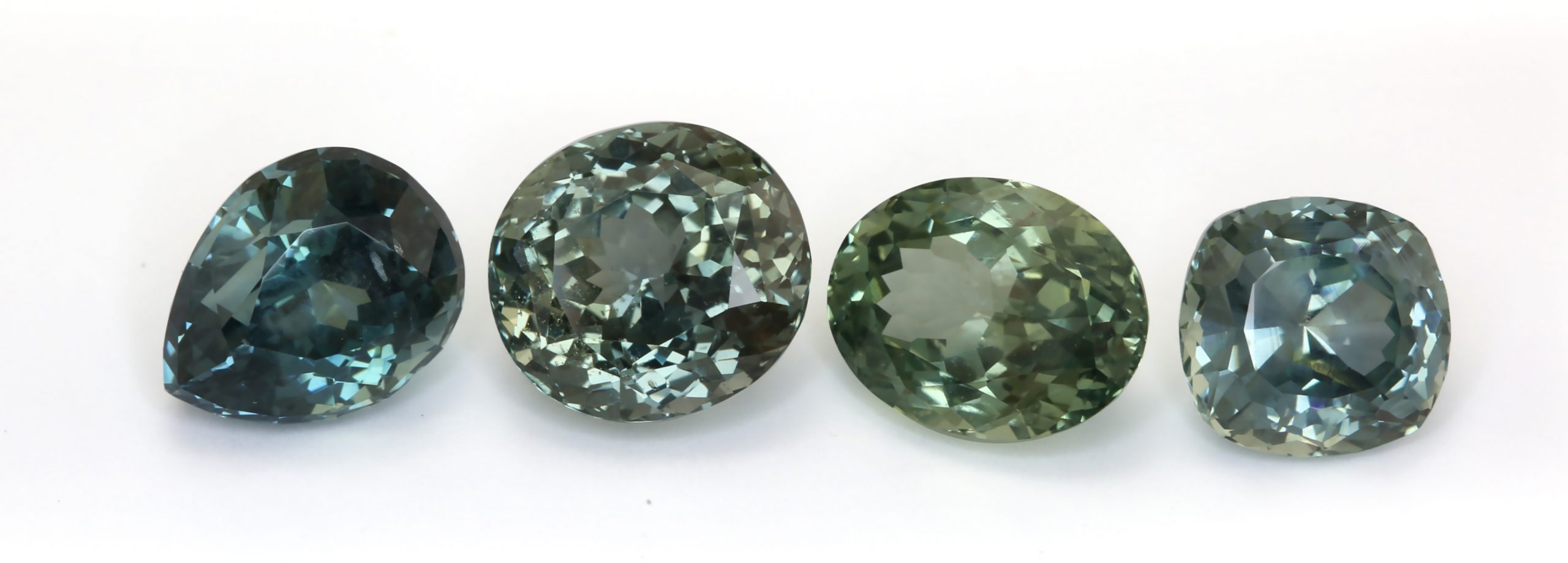 Bluish-Green & Greenish-Blue Sapphires