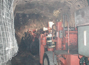 underground gold mining