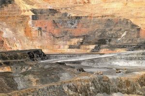 open pit gold mining