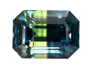 bi-color Nigerian sapphire
