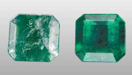 fracture filled emerald