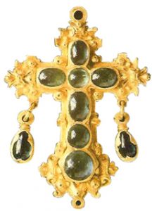 gold cross from the Atocha