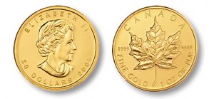 canadian maple leaf coin