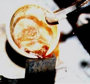 making a precious metal ingot