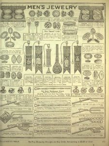 1920 men's jewelry ad