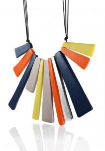 molded plastic necklace