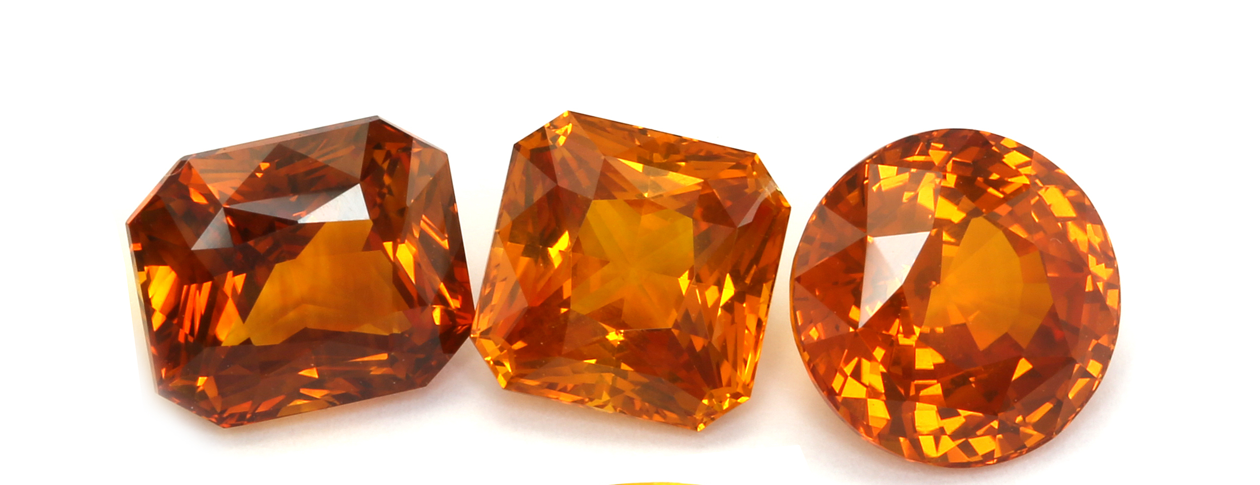 Orange Sapphires