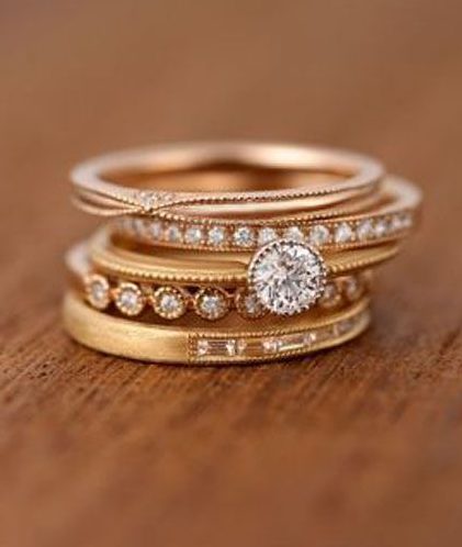 stacking diamond rings