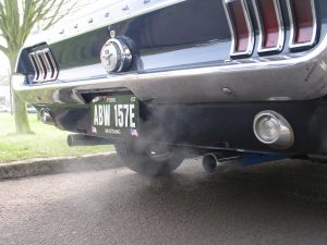 car tailpipe catalytic converter