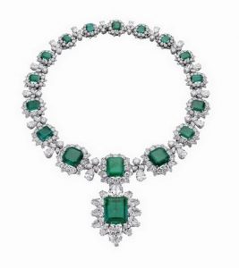 Taylor emerald necklace