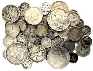US silver coins