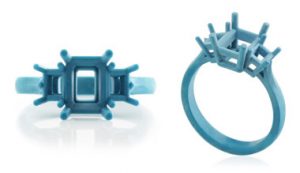 wax model for a ring