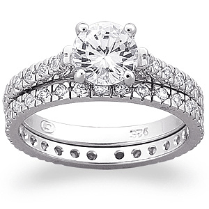 wedding ring bridal set